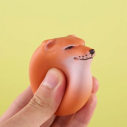 Creative Shiba Inu Realistic Egg Shape PVC Desk Decor Dog & Egg Union Decorations For Home Offices Fun Christmas Gifts Beauty World Shop