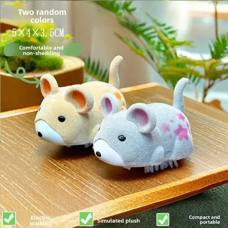 Cat Toys Intelligent Simulation Electric Hamster Cat Self Hi Soothing Tool Teasing Cute Hamster Appearance Attracts Pet Supplies Beauty World Shop