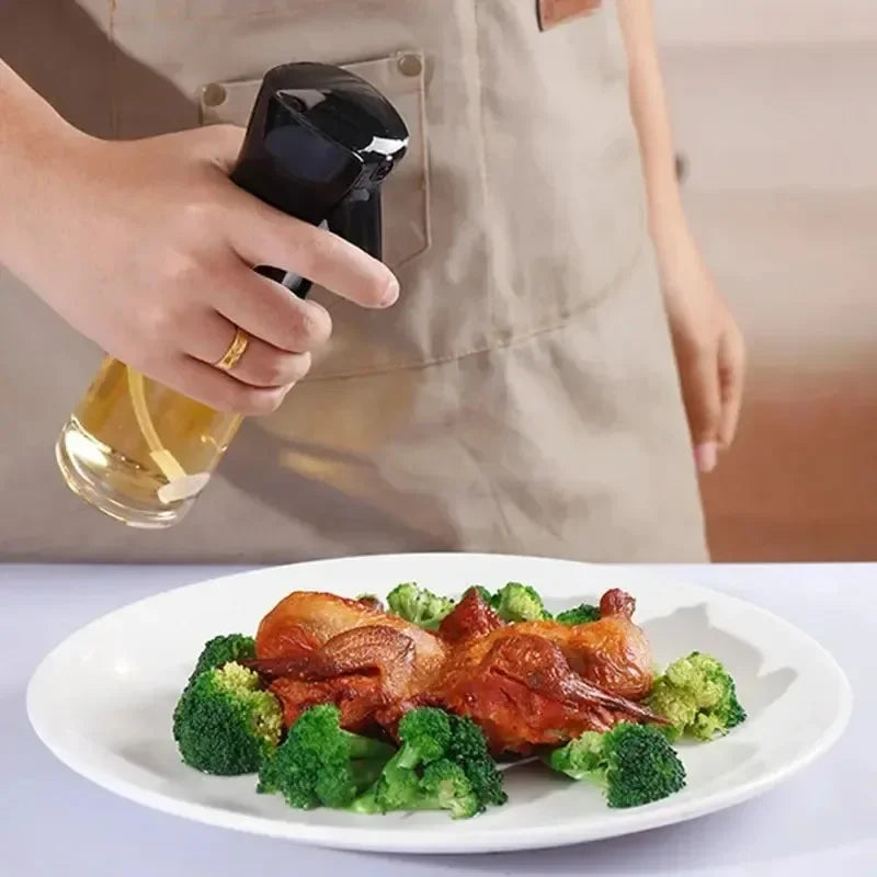 Oil Spray for Cooking - Olive Oil Dispenser Bottle Sprayer Mist-Reusable Food Grade Oil Vinegar,Spray Bottle Kitchen Accessories Beauty World Shop