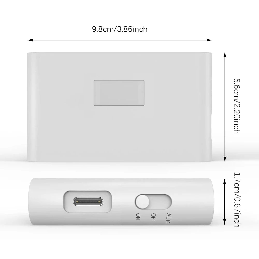 Motion Sensor Smart Led Night Light, Square Lens Eye Protection Bedside Lamp,for Wardrobe,Living Room,Bedroom,Staircase,Camping Beauty World Shop