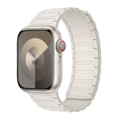 Magnetic Loop for Apple Watch Bands 44mm 40mm 49mm 45mm 41mm 38mm Silicone Bracelet iWatch Series 9 8 7 6 5 4 3 Se ultra 2 strap Beauty World Shop
