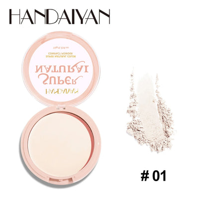 8 Color Matte Face Pressed Powder 24 Hours Oil Control Natural Setting Powder Foundation Full Coverage Waterproof Lasting Makeup Beauty World Shop