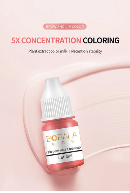 Borala 26 Colors 3ML Permanent Makeup Tattoo Lips Eyebrows Eyeliners Pigments Sample Size Tattoo Pigments Beauty Art Women Use Beauty World Shop