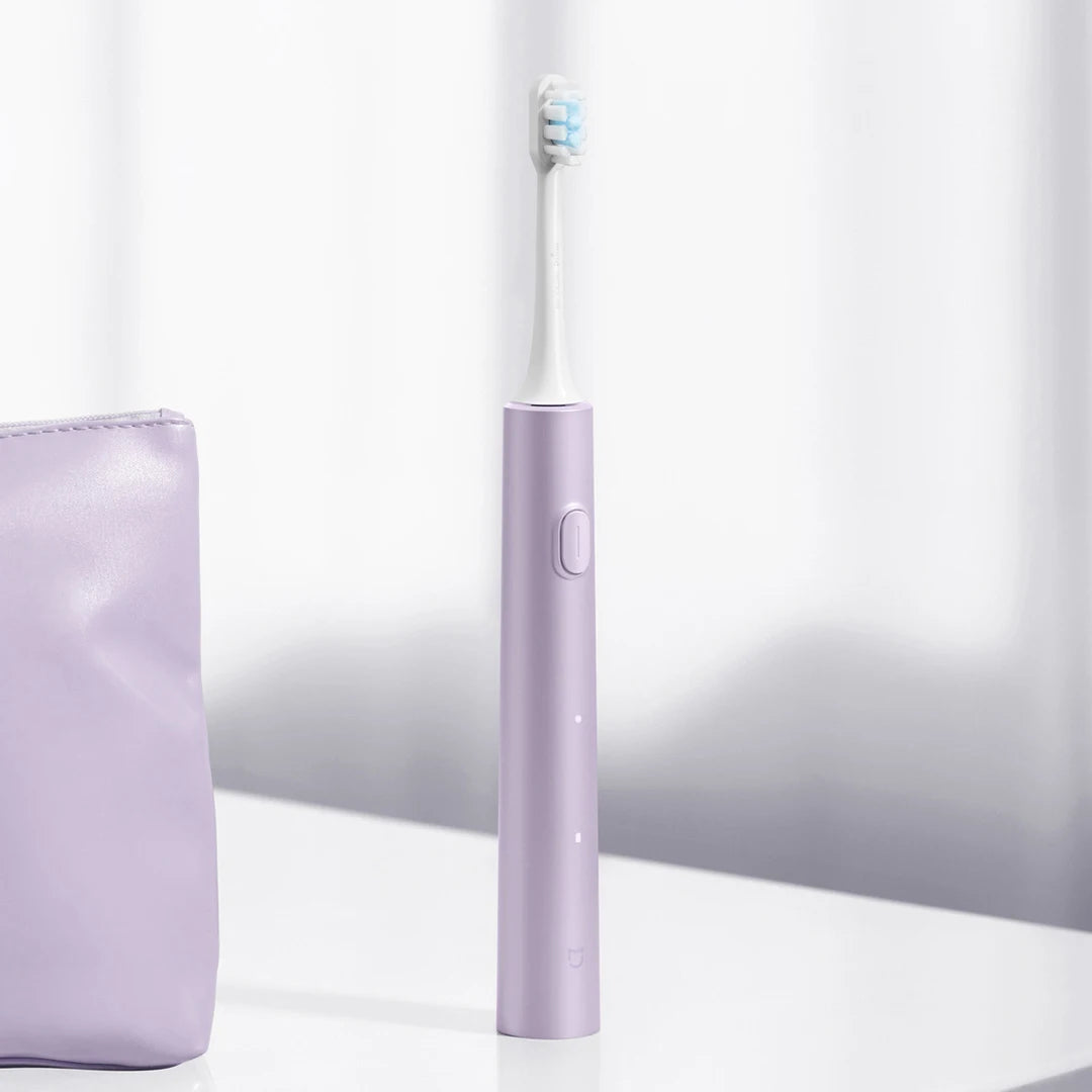Mijia Sonic Electric Toothbrush T302 3colors 4 Brush Heads IPX8 Water Proof 360° Wireless Charging 4 Modes Cleaning Teeth Beauty World Shop