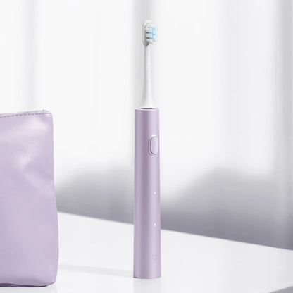 Mijia Sonic Electric Toothbrush T302 3colors 4 Brush Heads IPX8 Water Proof 360° Wireless Charging 4 Modes Cleaning Teeth Beauty World Shop
