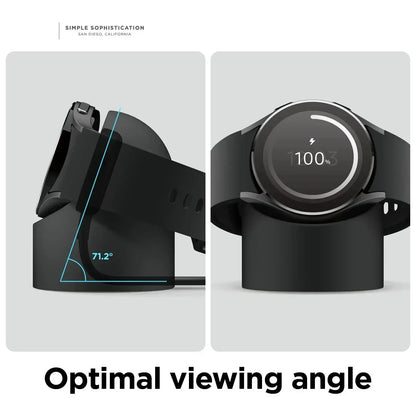 Compatible with Samsung Galaxy Watch 7 6 5 Charger Stand 40 44 46mm Galaxy Watch 5Pro Charger silicone Stand Charging base Beauty World Shop