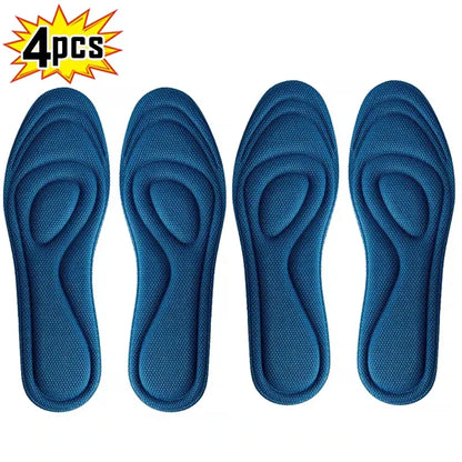 1/2 Pairs Memory Foam disposable Insoles for Shoes Antibacterial Deodorization Sweat Absorption Insert Sport Shoes Pads Beauty World Shop