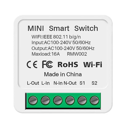 16A Wifi Switch Smart 2-Way DIY Switches Circuit Breaker Timer Support Alexa Маруся Google Home Alice SmartThings Smart Home Beauty World Shop