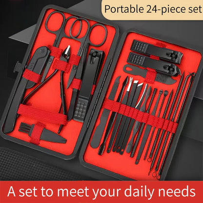 Nail Clipper Set Set Convenient Beauty Tools Nail Clipper Manicure Nail Trimmer Pedicure Knife Ear Peeling Knife Nail Manicure T Beauty World Shop