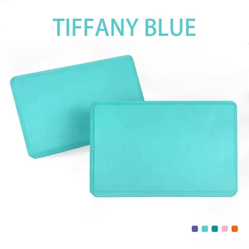 1pc High Density Yoga Foam Blocks Non-slip Solid Color Yoga Balance Fitness Dance Supplies For Yoga Pilates And Meditation Beauty World Shop