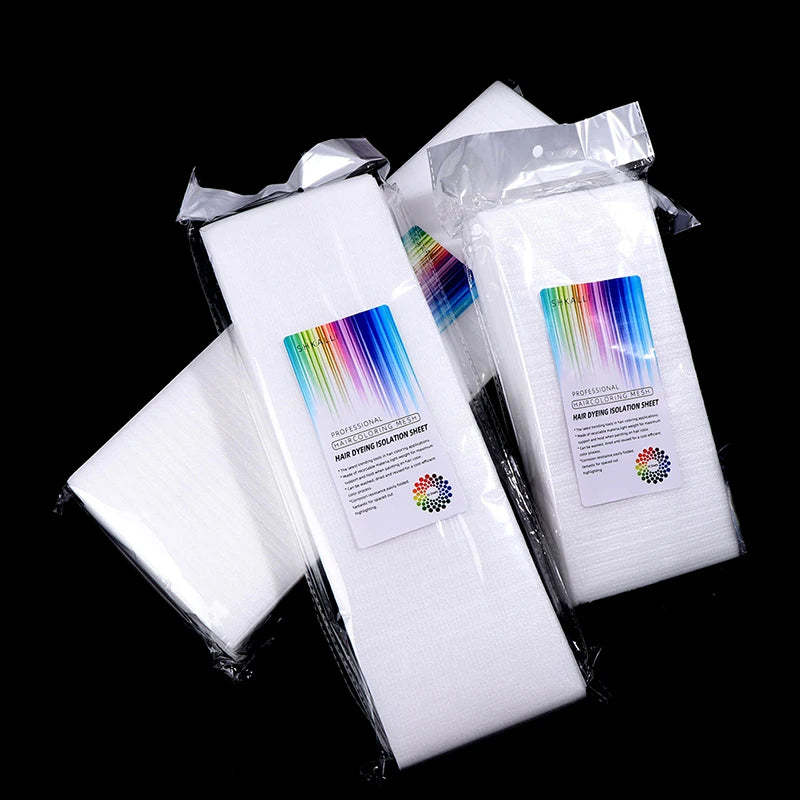 50Pcs Hair Dyeing Isolation Paper Dyeing Paper Hair Coloring Tools Reusable Hair Color Foil Alternative Dye Paper Dyeing Beauty World Shop