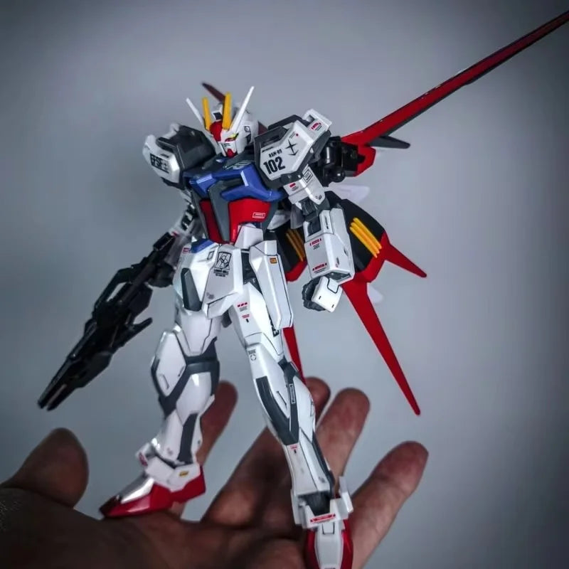 Strike Dog Fighter GAT-X105 HG 1/144 Assemble The Model Action Figures Desktop Decoration Children'S Toys Gifts Collectible Beauty World Shop