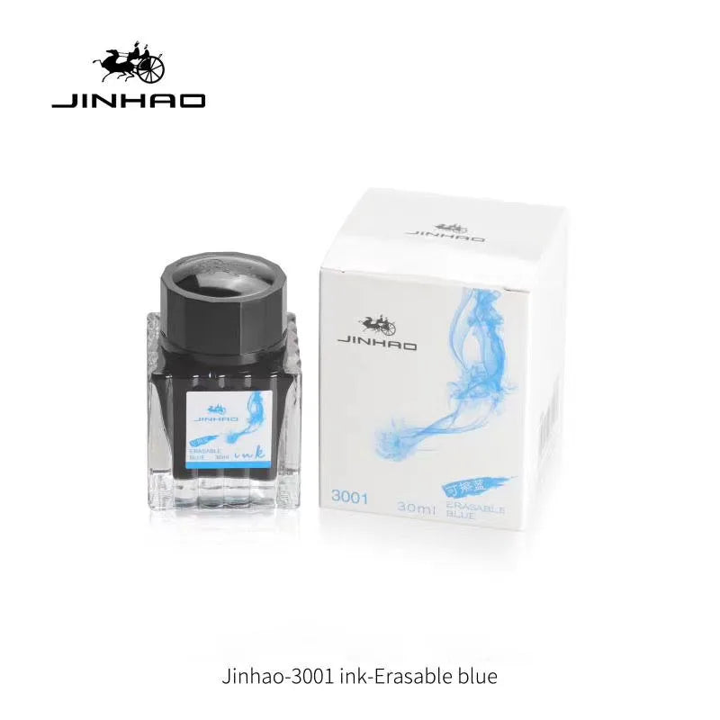 JINHAO 30ml Fountain Pen Ink Non-carbon Cartridge Refill Glass Bottled Fountain Pen Ink Stationery Office School Supplies Beauty World Shop