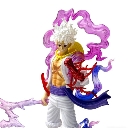 21cm One Piece Anime figure Luffy GEAR 5 Figurine Nika Luffy Sun God Action Figures Collectible Model Toys Gift Beauty World Shop