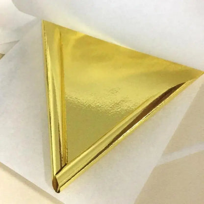 Gold and Silver Artificial Paper Cake Dessert Decoration Crafts 100 Pieces Beauty World Shop