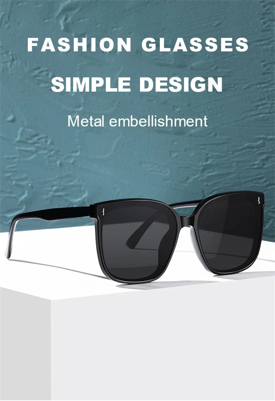 SZTZX New Trend Sunglasses For Women And Men Simple Design Decorative Glasses Car Driving Eyewear Unisex Sun Glasses UV400 Beauty World Shop