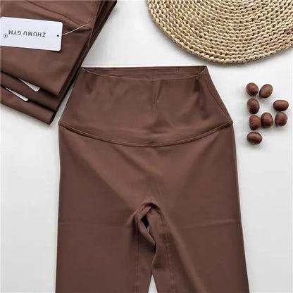 Fitness Women Sport Seamless Leggings High Waist Elastic Solid Yoga Leggings Gym Jogging Quick Dry Push Up Slim Pants Female Beauty World Shop