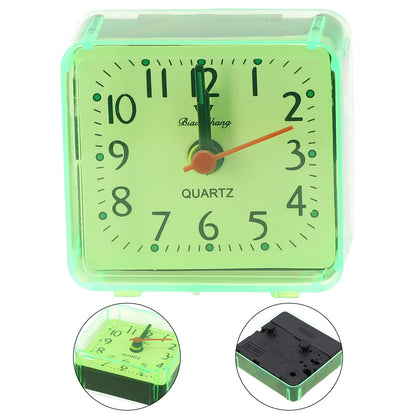 Digital Alarm Clock Bedside Small Alarm Clock Quartz Battery Operated Square Student Bedroom Wake Up With Beeping Sound Beauty World Shop
