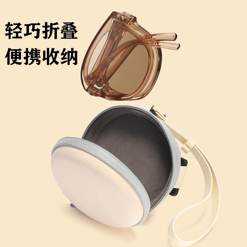 Folding sunglasses, portable, ultra light sun protection, UV protection, sunglasses for both men and women Beauty World Shop