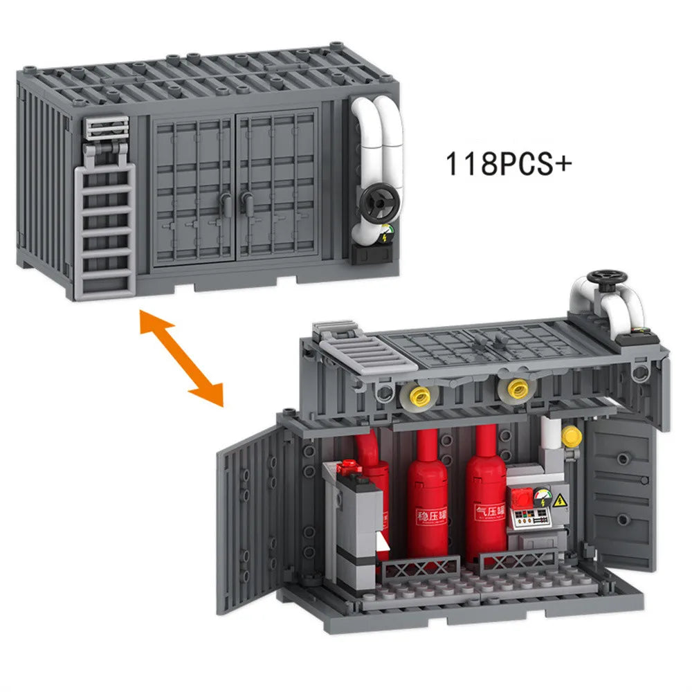 World War 2 WW2 Army Military Soldiers SWAT Police Container Weapon Cannon Base Model Building Blocks Bricks Children's Toys Beauty World Shop