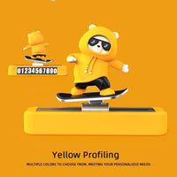 Yellow Number plate