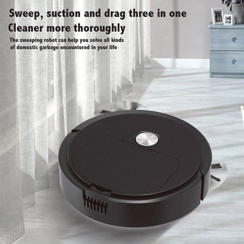 New Mini Sweeper Sweeping 3 In 1 Smart Sweeping Robot and Vacuuming Wireless Vacuum Cleaner Sweeping Robots For Home Use Beauty World Shop