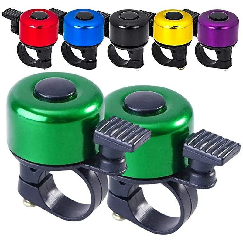 Bicycle Bell Alloy Mountain Road Bike Horn Sound Alarm Doorbell Safety Warning Cycling Handlebar Metal Ring Call MTB 250802 Beauty World Shop