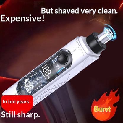 Rechargeable Nasal Trimmer & Facial Shaver for Men – Portable Grooming Device for Nose & Face Beauty World Shop