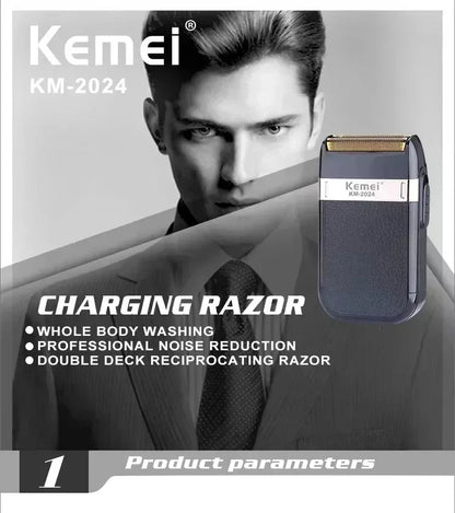 Kemei Hair Clippers KM-2628 KM-678 KM-2024 Professional Electric Beard Clipper Rechargeable Men's Shaver Hair Trimmer Kit Men Beauty Trend Shop