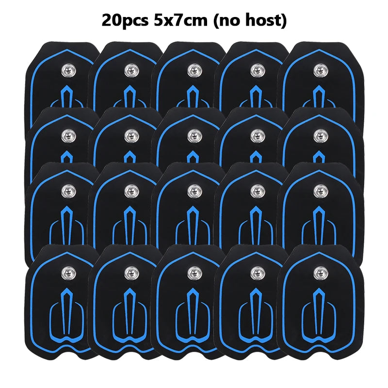 Electrode Pads Conductive Gel Physiotherapy Tens Therapeutic Pulse Pressure Electrical Compex Muscle Stimulator Massage Patches Beauty World Shop