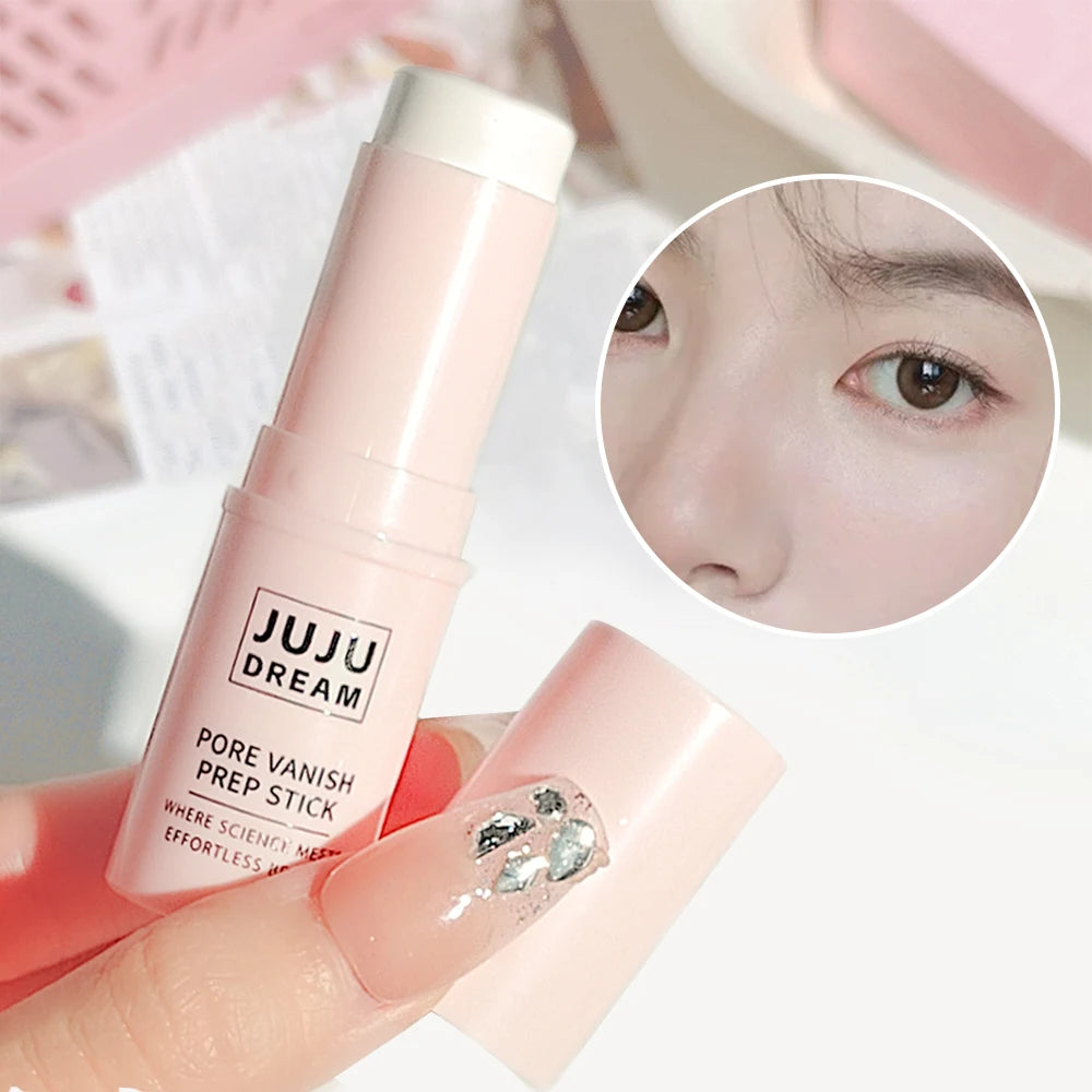Face Primer Stick, Matte Priming Makeup Blur Stick, Hydrating Primer Face Shimmer Stick Cover Pores Oil Control & Lightweight Beauty World Shop