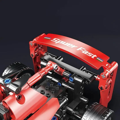 2025 Technical NEW F1 Racing Car Building Blocks Set MOC Model Kit DIY Assembly Bricks Creative Educational Toys For Children Beauty World Shop
