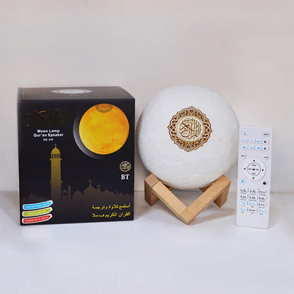 Holy Mini Bright Muslim Night Light Quran Lamp Box Koran Gift Azan Wireless Bluetooth Speaker Sound Portable Blutooth Music Home
