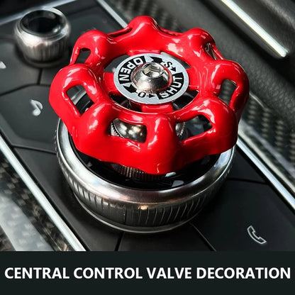 BLALION Fun Car Center Control 3D Valve Decoration Auto Interior Shift Knob Cover Air Conditioner Button Valve Switch Sticker Beauty World Shop