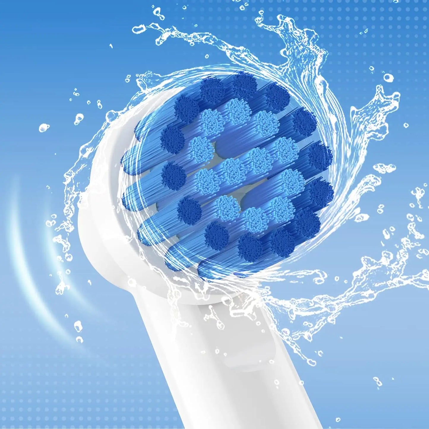 4/8/12/16/20 Pack Sensitive Gum Care Soft Bristle Replacement Brush Heads Compatible with Oral b Braun Electric Toothbrush Beauty World Shop