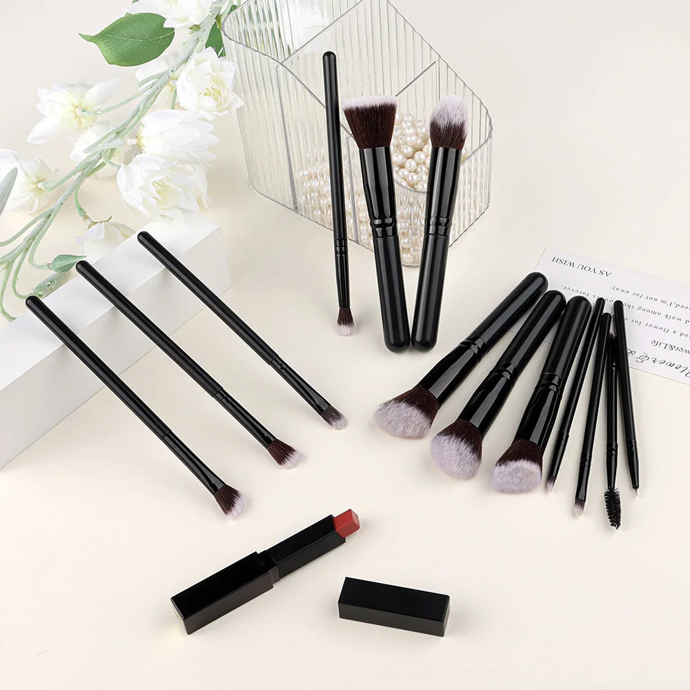 NEW 14PCS Makeup Brushes Set  Soft Fluffy Foundation Blush Powder Eyeshadow Blending Female Cosmetics Beauty Tool Christmas gift Beauty World Shop