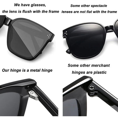 SZTZX New Trend Sunglasses For Women And Men Simple Design Decorative Glasses Car Driving Eyewear Unisex Sun Glasses UV400 Beauty World Shop