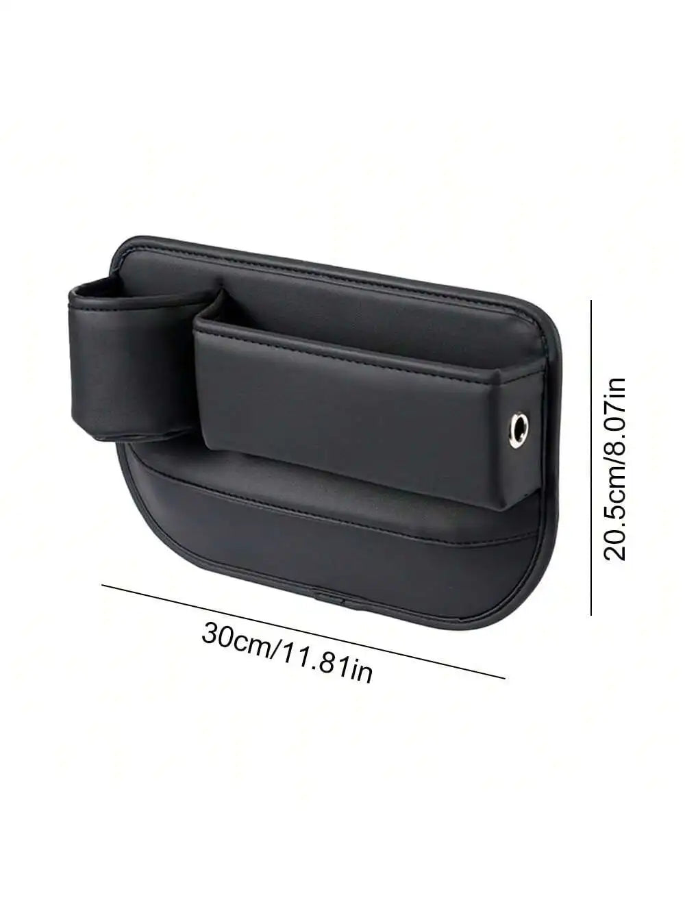 Universal Car Seat Gap Organizer Storage Box Multifunction Leather Crevice Side Storage Pocket Wallet Keys Card with Cup Holder Beauty World Shop