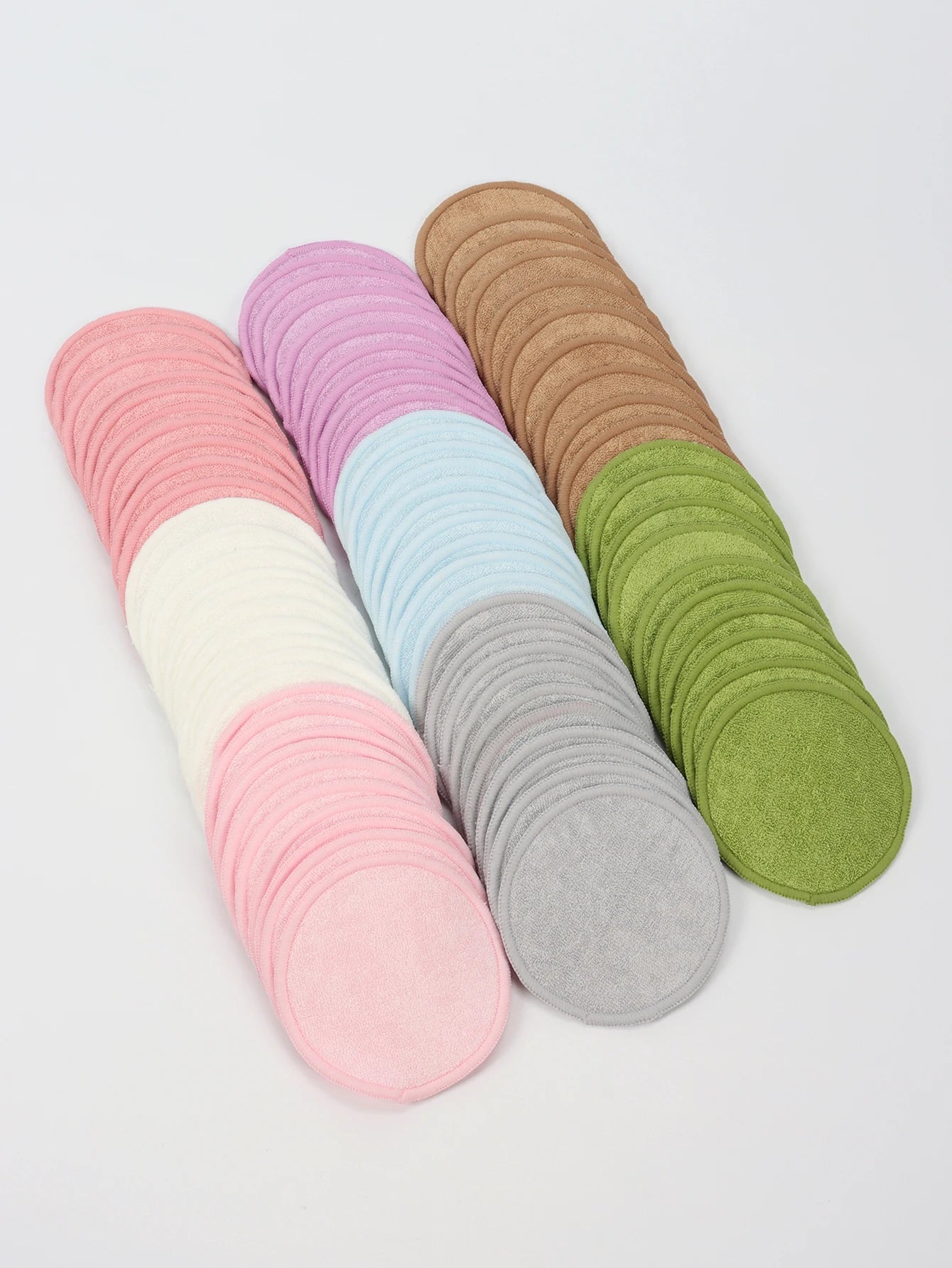 5/10/20 Pack Reusable Makeup Remover Pads Washable Face Cleansing Puff Cloth Clean Sponge Liquid Cream Tools Cosmetic Remover Beauty World Shop
