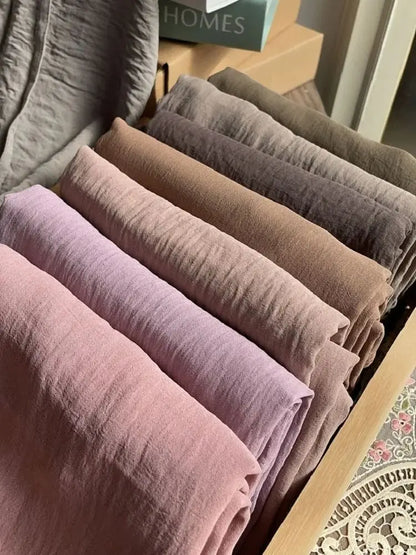 Premium Velvet Satin Chiffon Hijab Scarf Women Luxury Soft Plain Shawl For Women Muslim Hijabs Turban Femme Chic  Ramadan Beauty World Shop