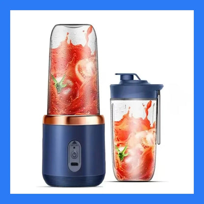 Double Cup Portable Blender USB Juicer Fruit Mixer for Smoothies Milkshakes and Juices Compact Food Processor Orange Juicer Beauty World Shop