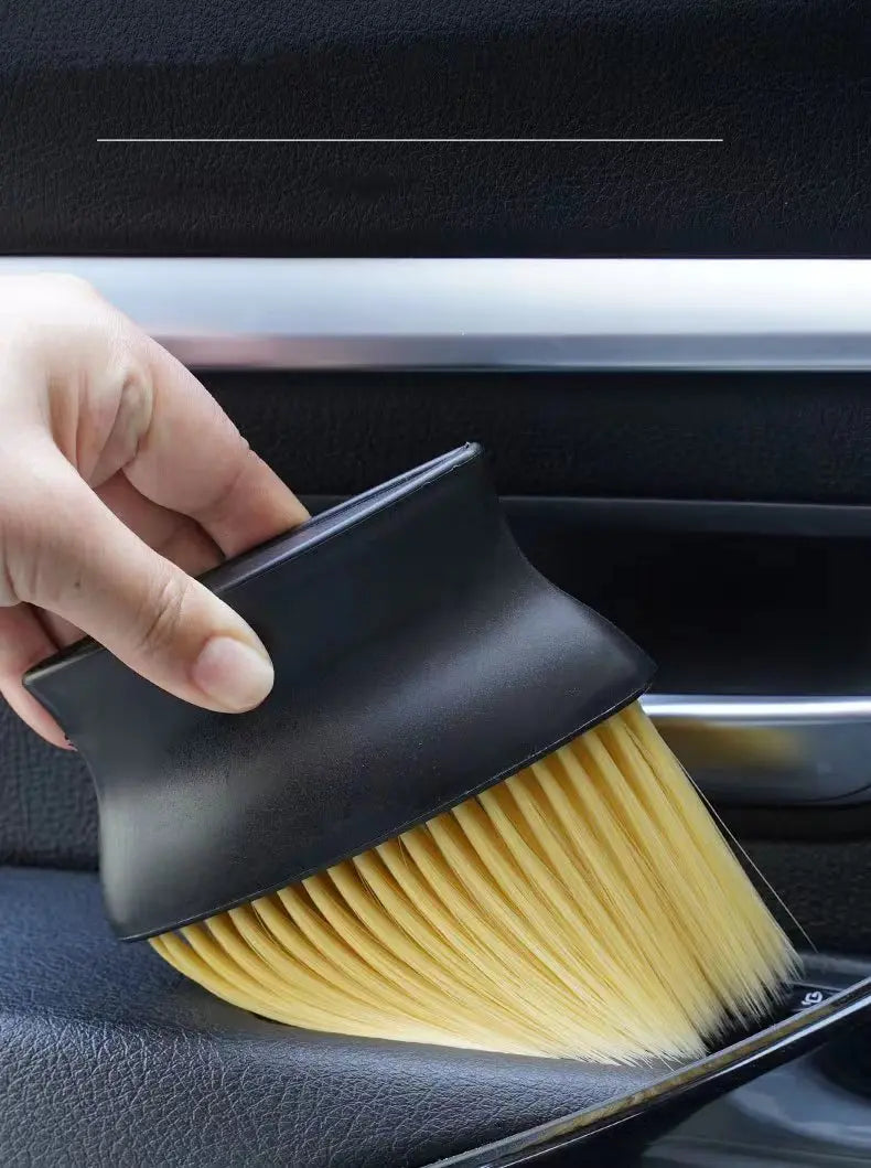 Car interior sweeping dust soft brush car wash tool artifact car interior gap dust brush air outlet cleaning brush Beauty World Shop