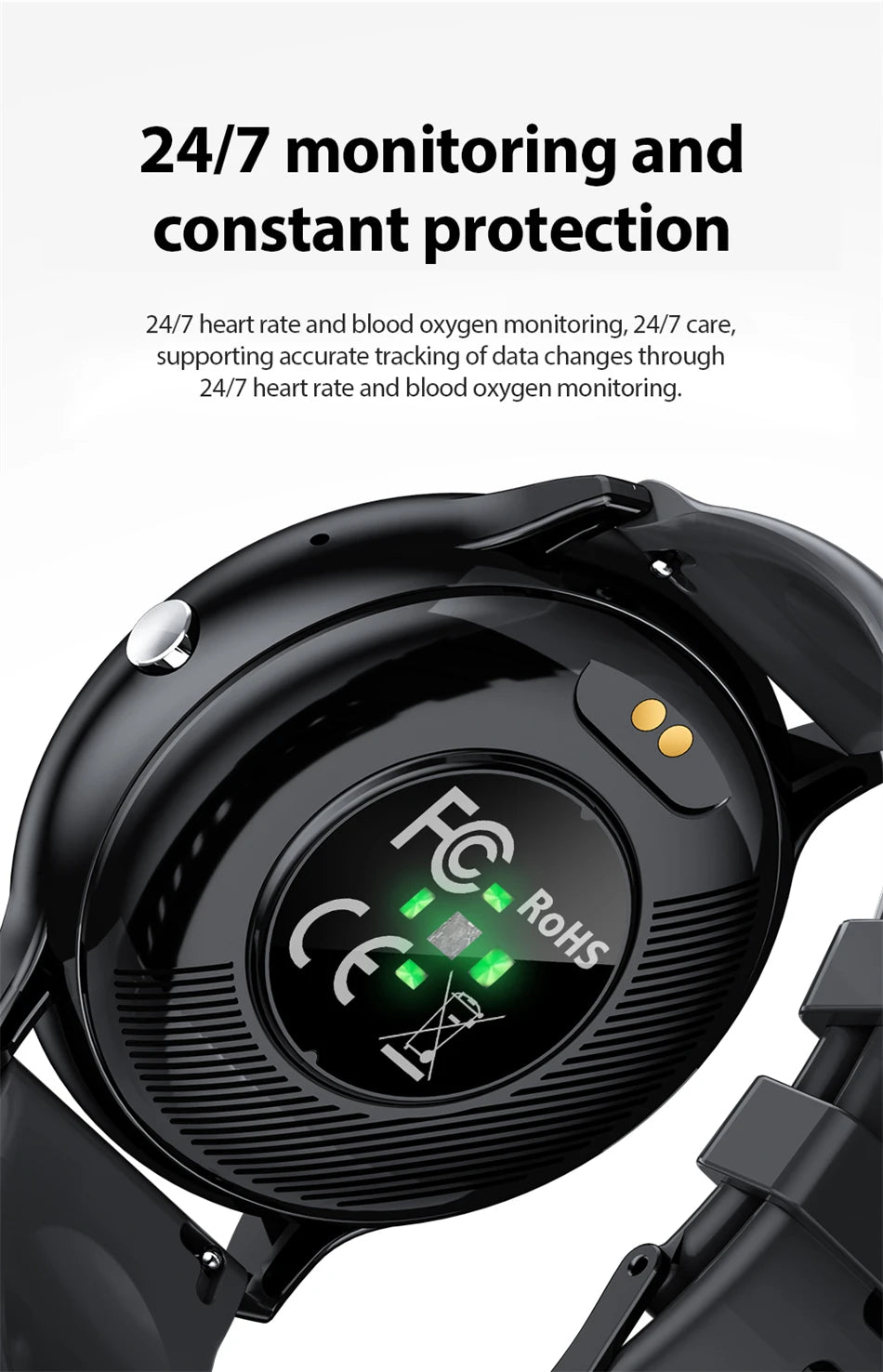 2025 New Smart Watch Women Men Bluetooth Call Sports Fitness Watches Heart Rate Health Monitor Smartwatch Ladies For Android iOS