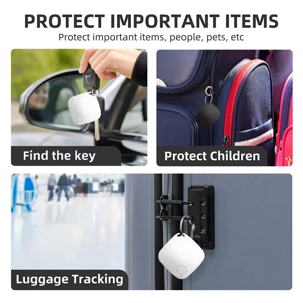 Smart Bluetooth GPS Tag Tracker Work with Android IOS APP Anti Lost Reminder Device Anti-loss Rated Locator Car Key Pet Finder Beauty World Shop