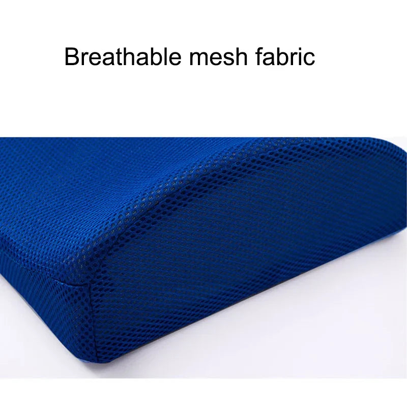 Car Lumbar Support Cushion Memory Foam Waist Pillow 2 Color Auto Seat Back Cushion for Car Chair Home Office Relieve Pain Beauty Trend Shop