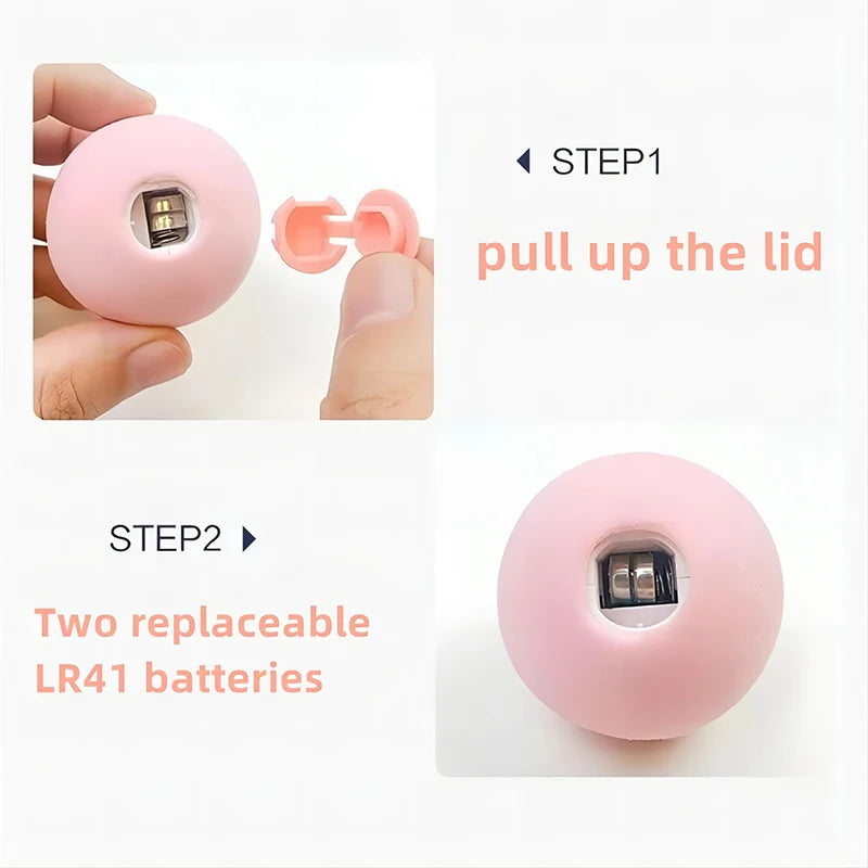 Smart Cat Toys Interactive Ball Catnip Cat Training Toy Pet Playing Ball Pet Squeaky Supplies Products Toy for Cats Kitten Kitty