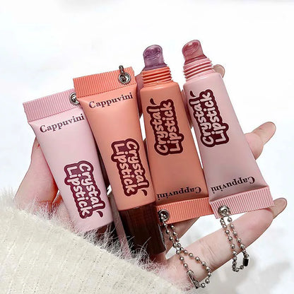 Cappuvini Caramel Shine Lip Gloss - Lightweight, Long-lasting & Moisturizing with Natural Ingredients for a Glowing Finish Beauty Trend Shop