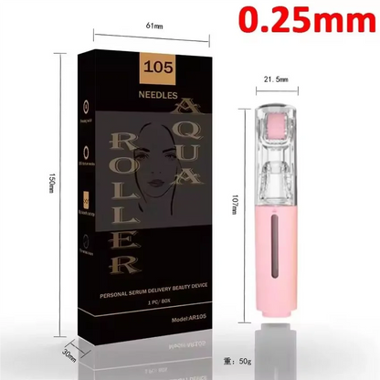 105 Pins Derma Needl Roller Beard Growth Beard Hair Growth 0.2mm/0.25mm/0.3mm Titanium Needle Beautify Lip Treatment Skin Care Beauty World Shop