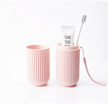 Portable Toothpaste Toothbrush Protect Holder Case Travel Camping Storage Box Protect Toothbrush Toothpaste from Dirt and Damage Beauty World Shop