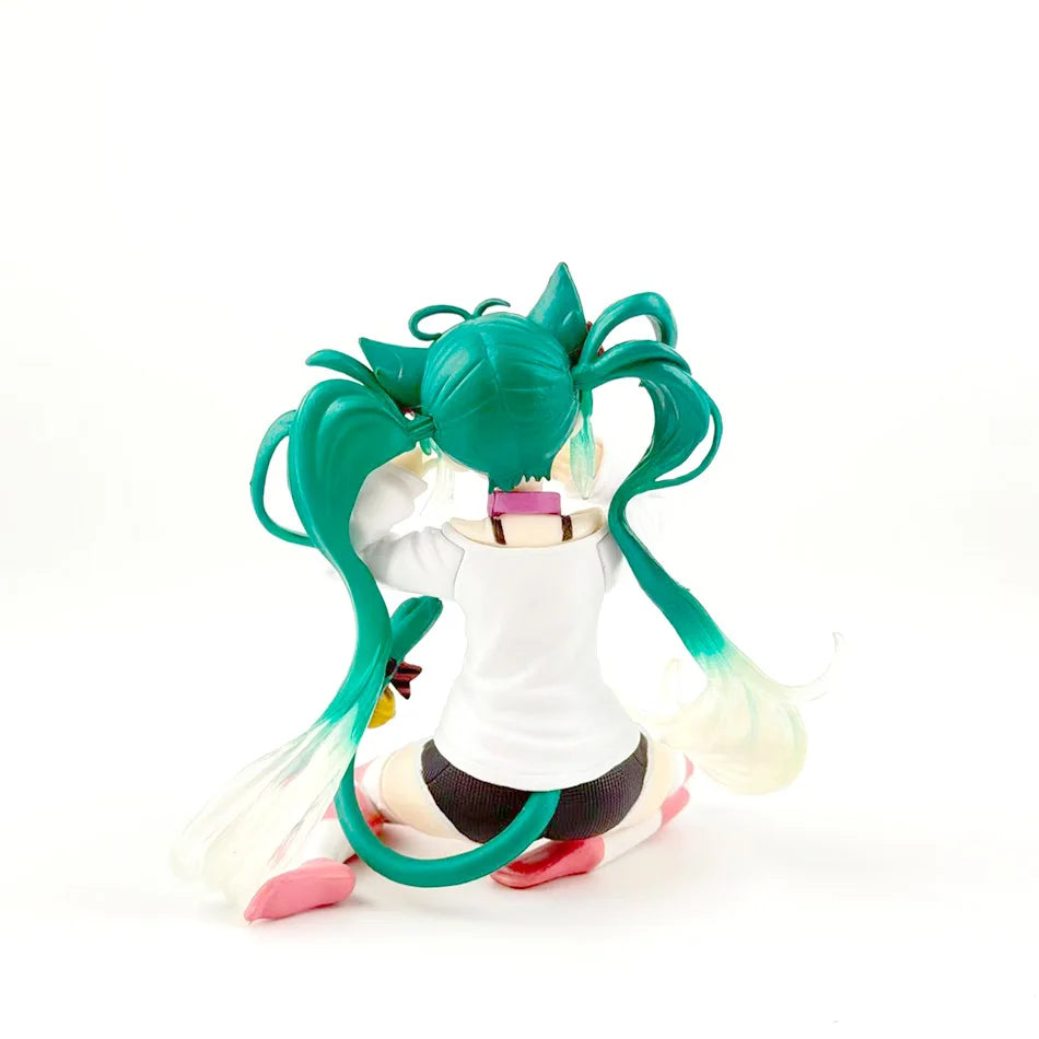 New 12-20cm Desktop Cute Hatsune Miku Kwaii Style Anime Figure Toys PVC Model Collector Doll Birthday Gift Beauty World Shop